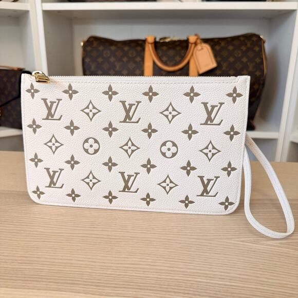 Louis Vuitton Empreinte Monogram Neverfull MM GM Pochette Spring in the City - Picture 1 of 9